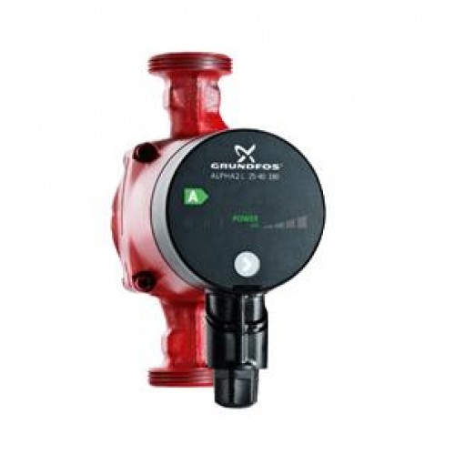 Grundfos ALPHA2 L 25-60 180mm, 1x230V DUOPAC 95047564