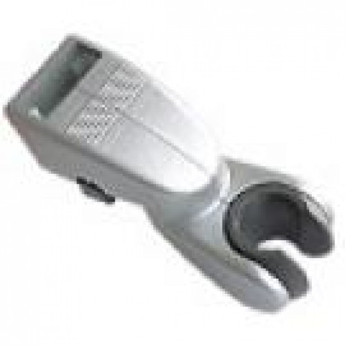 Hansgrohe Jezdec pro sprchovou tyč Unica´E (matný chrom), bílá 96170450