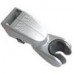 Hansgrohe Jezdec pro sprchovou tyč Unica´E (matný chrom), bílá 96170450
