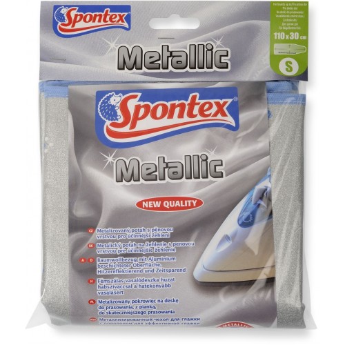 SPONTEX Metallic potah na žehlicí prkno 110 x 30 cm