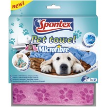 Spontex Pet Towel Microfibre ručník z mikrovlákna 40x80cm 1kus
