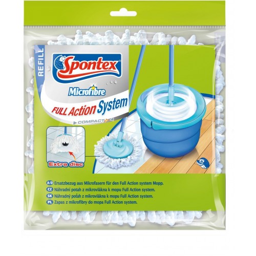 SPONTEX Full Action systém náhradní mop, 97050193