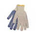 Rukavice polyester s PVC terčíky na dlani, velikost 10" 9978