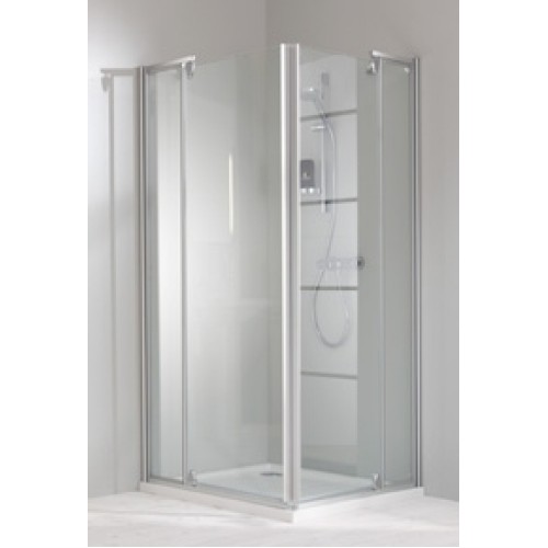 HUPPE Classics A2xA1 800/800 Sprchový kout rohový AntiPlaque/stříbro mat 501151087322