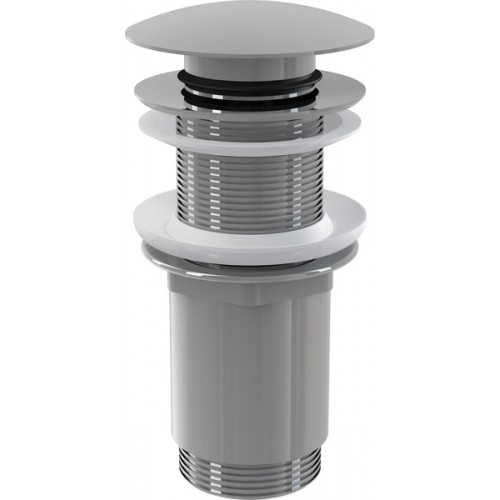 ALCAPLAST Výpust umyvadlová click/clack 5/4" celokovová, velká zátka A395