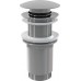 ALCAPLAST Výpust umyvadlová click/clack 5/4" celokovová, velká zátka A395