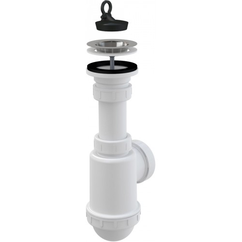 ALCAPLAST Sifon dřezový s nerezovou mřížkou průměr 70mm A441 ALCAPLAST Sifon dřezový s nerezovou mřížkou průměr 70mm A441