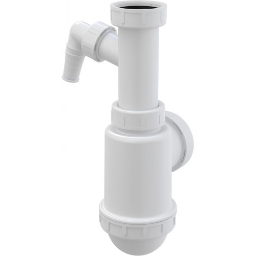 ALCAPLAST Sifon dřezový s převlečnou maticí 6/4" a přípojkou A443P ALCAPLAST Sifon dřezový s převlečnou maticí 6/4" a přípojkou A443P