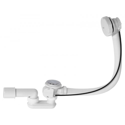 ALCAPLAST Sifon vanový automat komplet bílý A51B