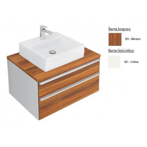 Villeroy & Boch Shape Spodní skříňka 750x410x500 mm korpus Merano, čelní stěna Créme Villeroy & Boch Shape Spodní skříňka 750x410x500 mm korpus Merano, čelní stěna Créme