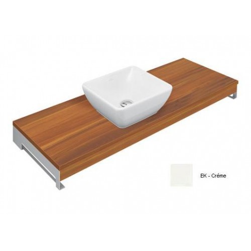 Villeroy & Boch Shape Umyvadlová deska na míru 1050/1249x140x500 mm korpus Créme