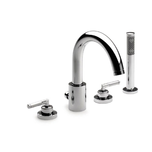 Roca Loft Elite 4otvorová vanová-sprchová baterie se sprchovým setem 75A0951C00