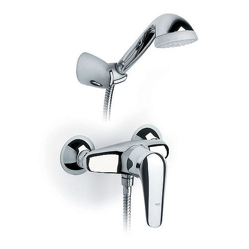 Roca Monojet-N vanová / sprchová baterie nástěnná se sprchou a přísl. A5A2039C00