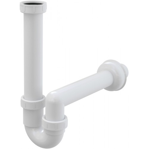 ALCAPLAST Sifon trubkový s převlečnou maticí 6/4" A80 O40