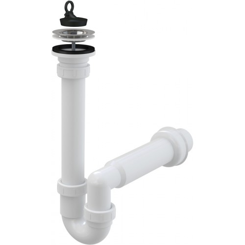 ALCAPLAST Sifon trubkový s nerezovou mřížkou průměr 70mm A800 O50