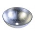 SAPHO MURANO skleněné umyvadlo 40x13cm, stříbrné AL5318-52
