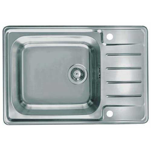 ALVEUS PRAKTIK 120 kuchyňský dřez nerez, 790x500 mm, satin 1122463 ALVEUS PRAKTIK 120 kuchyňský dřez nerez, 790x500 mm, satin 1122463