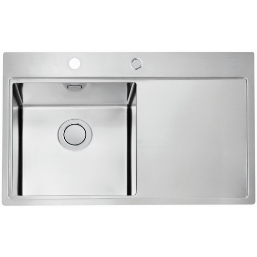 ALVEUS PURE 40 UP L kuchyňský dřez nerez, 790 x 525 mm, levý 1123789 ALVEUS PURE 40 UP L kuchyňský dřez nerez, 790 x 525 mm, levý 1123789