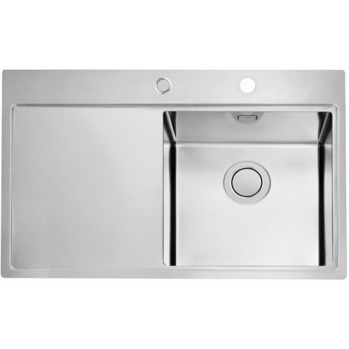 ALVEUS PURE 40 UP P kuchyňský dřez nerez, 790 x 525 mm, pravý 1123790