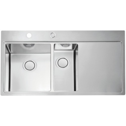 ALVEUS PURE 60 UP L kuchyňský dřez nerez, 980 x 525 mm, levý 1123793