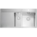 ALVEUS PURE 60 UP P kuchyňský dřez nerez, 980 x 525 mm, pravý 1123794