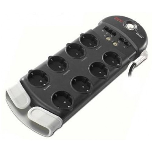 Přepěťová ochrana APC SurgeArrest PF8VNT3-FR - 8x220V, TV, telefon, Ethernet