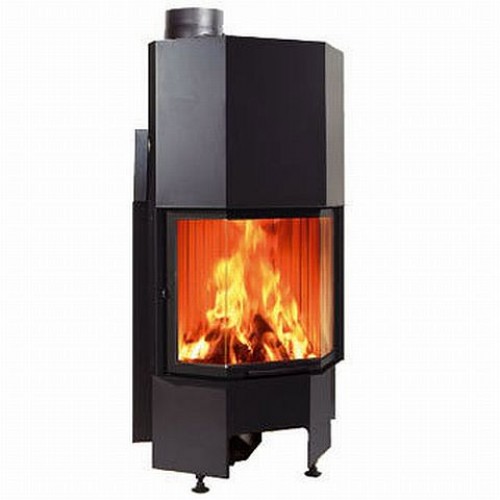 EDILKAMIN AIRFIRE krbová vložka, prizmatická výsuvná dvířka 613040