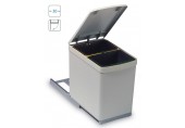 ALVEUS ALBIO 10 odpadkový koš 2x7,5L na třídění odpadu