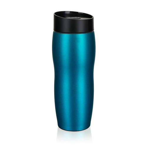 BANQUET TRAVELER Termohrnek cestovní 320 ml, tyrkysová 48788538T