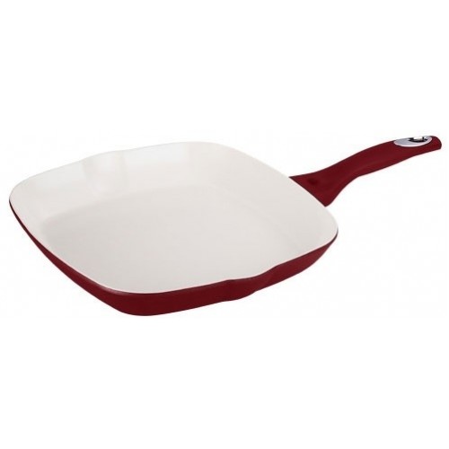 BERGNER Pánev keramická grilovací 28 cm ALLURE BG-6563cerv
