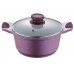 BERGNER Hrnec s keramickým povrchem 24 x 12 cm, 5,5 L VIOFLAM  BG-6751