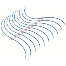 Black & Decker A6489 Náhradní struna 2,4mm pro GL7033 (10ks)