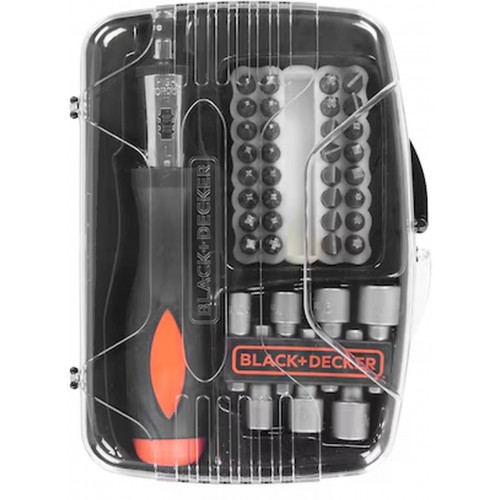 Black & Decker A7062 Sada bitů a hlavic, 40-dílná Black & Decker A7062 Sada bitů a hlavic, 40-dílná