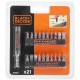 Black & Decker A7074 21dílná sada bitů + magnetický držák