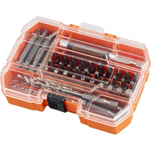 Black & Decker A7234 Sada vrtáků a nástavců 45ks Black & Decker A7234 Sada vrtáků a nástavců 45ks