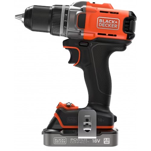 Black & Decker BCD382D1XC Vrtací šroubovák (45Nm/18V/1x2,0Ah)