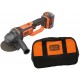 Black & Decker BCG720M1 Aku úhlová bruska (125mm/18V/1x4,0Ah), taška