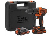Black & Decker BDCHD18KB Aku příklepová vrtačka (40Nm/18V/2x1,5Ah), kufr