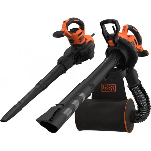 Black & Decker BEBLV300 Elektrický vysavač listí 3in1 (3000W/72L)