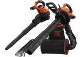 Black & Decker BEBLV301 Elektrický vysavač listí 3v1 (3000W/72L)