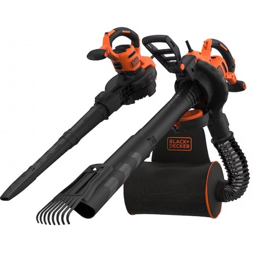 Black & Decker BEBLV301 Elektrický vysavač listí 3v1 (3000W/72L)
