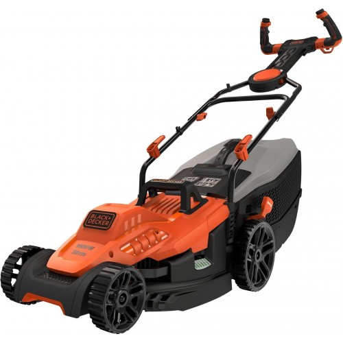 Black & Decker BEMW471ES Elektrická rotační sekačka (38cm/1600W/45L)
