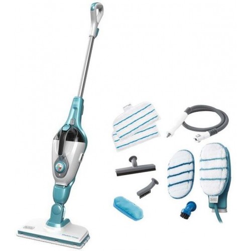 Black & Decker FSMH1351SM Parní mop s ručním parním čističem 9v1 (1300W/0,5L)