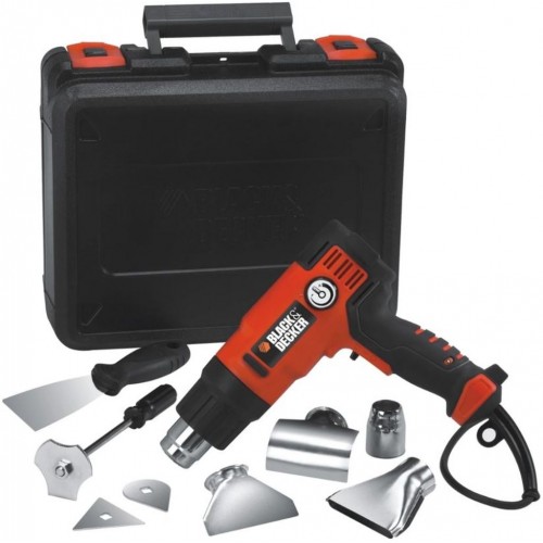 Black & Decker KX2200K Horkovzdušná pistole (2000W/65°C-645°C), kufr