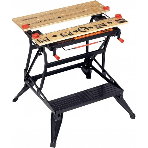 Black & Decker WM825 Pracovní stůl (250kg/740x250mm) Black & Decker WM825 Pracovní stůl (250kg/740x250mm)
