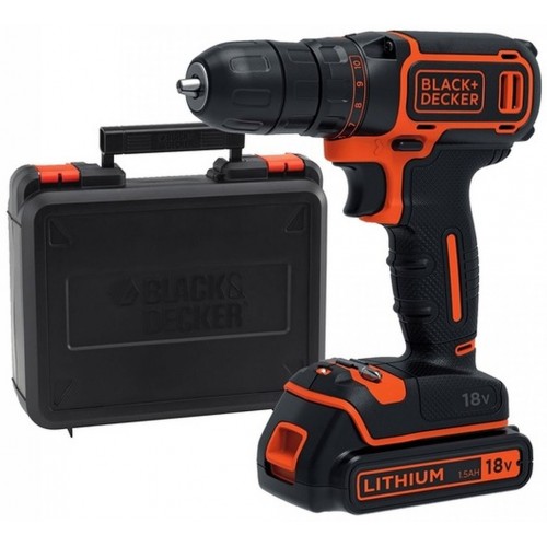 Black & Decker BDCDC18K-QW Aku vrtačka 18V/1,5Ah