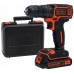 Black & Decker BDCDC18K-QW Aku vrtačka (1x1,5Ah/18V) kufr