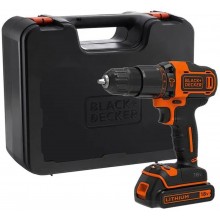 Black&Decker BDCHD18K Aku příklepová vrtačka Li-Ion (1x1,5Ah/18V)+ kufr