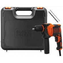 Black & Decker BEH550K Příklepová vrtačka (17Nm/550W) kufr