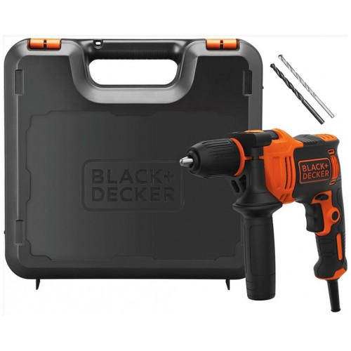 Black & Decker BEH550K Příklepová vrtačka (17Nm/550W) kufr